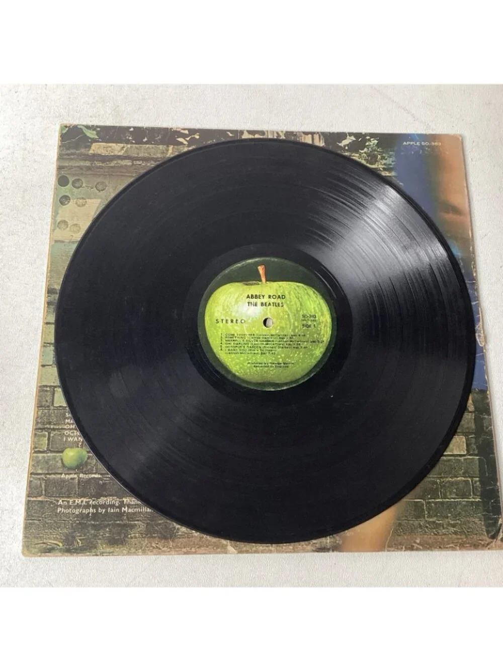 THE BEATLES ABBEY ROAD Vinyl 1969 Apple SO-383